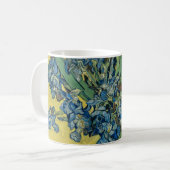 Vase met Irises door Van Gogh - Stilstaand leven Koffiemok (Voorkant links)