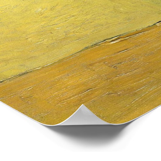 Vase met Irises door Van Gogh - Stilstaand leven Poster (Hoek)