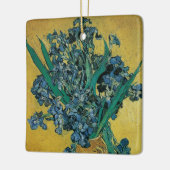 Vase met Irises door Vincent van Gogh, Kunst Keramisch Ornament (Links)