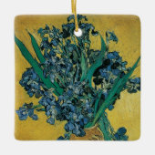 Vase met Irises door Vincent van Gogh, Kunst Keramisch Ornament (Voorkant)