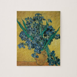 Vase met Irises door Vincent van Gogh,  Kunst Legpuzzel