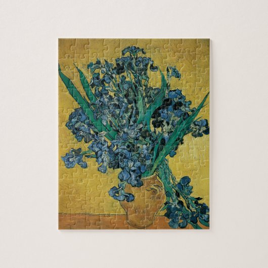 Vase met Irises door Vincent van Gogh,  Kunst Legpuzzel (Verticaal)