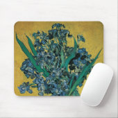 Vase met Irises door Vincent van Gogh,  Kunst Muismat (Met muis)