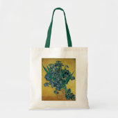 Vase met Irises door Vincent van Gogh,  Kunst Tote Bag (Voorkant)