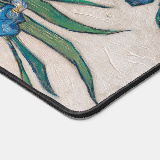 Vase met Irises, Van Gogh Bureaumat (Hoek)