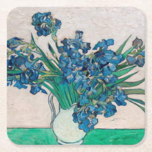 Vase met Irises, Van Gogh Kartonnen Onderzetters