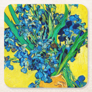 Vase met Irises, Van Gogh Kartonnen Onderzetters