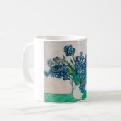Vase met Irises, Van Gogh Koffiemok (Voorkant links)