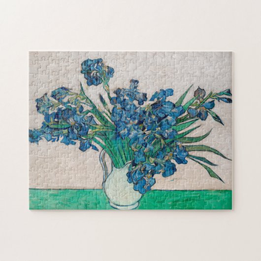 Vase met Irises, Van Gogh Legpuzzel (Horizontaal)