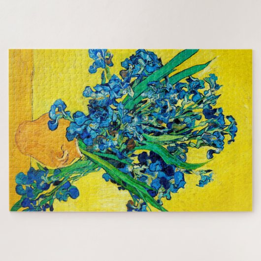 Vase met Irises, Van Gogh Legpuzzel (Horizontaal)