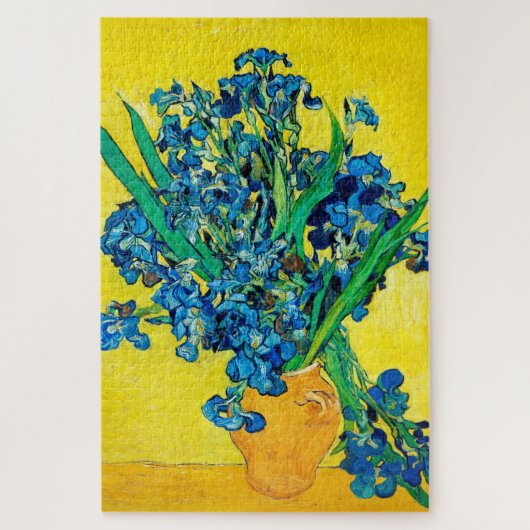 Vase met Irises, Van Gogh Legpuzzel (Verticaal)