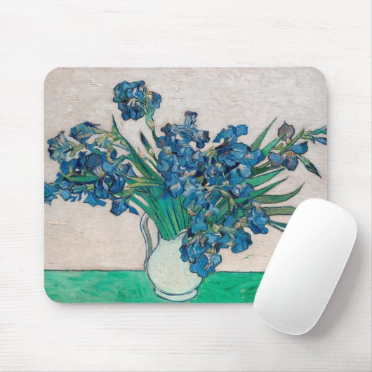 Vase met Irises, Van Gogh Muismat (Met muis)
