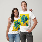 Vase met Irises, Van Gogh T-shirt (Unisex)