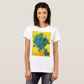 Vase met Irises, Van Gogh T-shirt (Voorkant volledig)