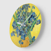 Vase met Irises, Vincent Van Gogh Grote Klok (Hoek)