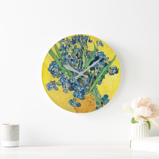 Vase met Irises, Vincent Van Gogh Grote Klok (Huis)