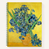 Vase met Irises, Vincent Van Gogh Notitieboek (Voorkant)