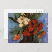 Vase met landen door Vincent van Gogh Briefkaart (Voorkant / Achterkant)