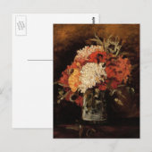 Vase met landen door Vincent van Gogh Briefkaart (Voorkant / Achterkant)