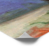 Vase met landen door Vincent van Gogh Poster (Hoek)