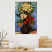 Vase met landen door Vincent van Gogh Poster (Keuken)