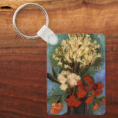 Vase met landen door Vincent van Gogh Sleutelhanger (Voorkant)