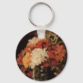 Vase met landen door Vincent van Gogh Sleutelhanger (Voorkant)
