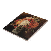 Vase met landen door Vincent van Gogh Tegeltje (Zijkant)