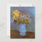Vase met Lilacs en Daisies door Vincent van Gogh (Voorkant)