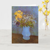 Vase met Lilacs en Daisies door Vincent van Gogh Kaart (Gele Bloem)
