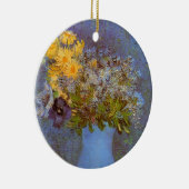 Vase met Lilacs en Daisies door Vincent van Gogh Keramisch Ornament (Rechts)