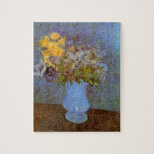 Vase met Lilacs en Daisies door Vincent van Gogh Legpuzzel