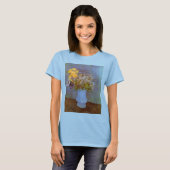 Vase met Lilacs en Daisies door Vincent van Gogh T-shirt (Voorkant volledig)
