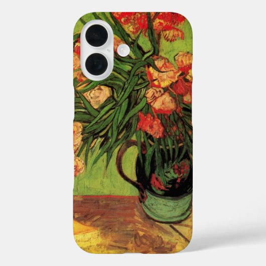 Vase met Oleanders en Boeken door Vincent van Gogh Case-Mate iPhone Case (Achterkant)
