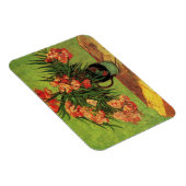 Vase met Oleanders en Boeken door Vincent van Gogh Magneet (Rechterzijde)