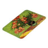 Vase met Oleanders en Boeken door Vincent van Gogh Magneet (Linkerzijde)