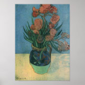 Vase met Oleanders Van Gogh Fine Art Poster (Voorkant)