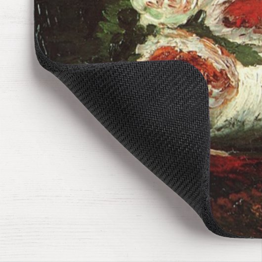  Vase met pony's, Vincent van Gogh. Muismat (Hoek)