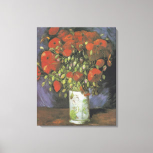 Vase met Red Poppies door Vincent van Gogh Canvas Afdruk