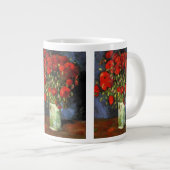 Vase met Red Poppies door Vincent van Gogh Grote Koffiekop (Voorkant rechts)