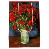Vase met Red Poppies door Vincent van Gogh Medium Cadeauzakje (Achterkant)