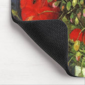 Vase met Red Poppies door Vincent van Gogh Muismat (Hoek)