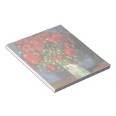 Vase met Red Poppies door Vincent van Gogh Notitieblok (Schuin)