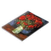 Vase met Red Poppies door Vincent van Gogh Notitieboek (Linkerzijde)