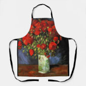 Vase met Red Poppies door Vincent van Gogh Schort (Voorkant)