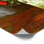 Vase met Red Poppies Van Gogh Fine Art Poster (Hoek)