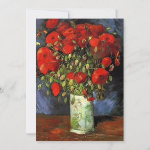 Vase met Red Poppies Vincent van Gogh.