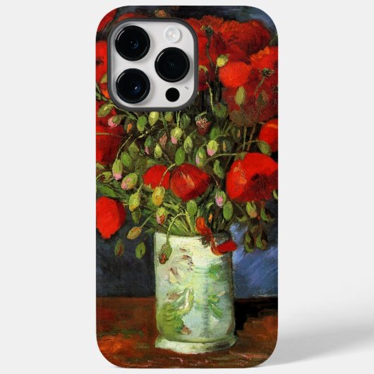 Vase met Rode Poppies door Vincent Van Gogh Case-Mate iPhone Case (Achterkant)