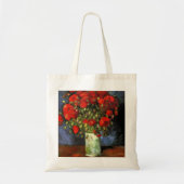 Vase met Rode Poppies door Vincent Van Gogh Tote Bag (Voorkant)