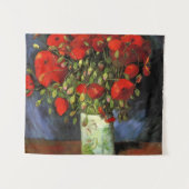 Vase met Rode Poppies door Vincent Van Gogh Wandkleed (Voorkant (horizontaal))